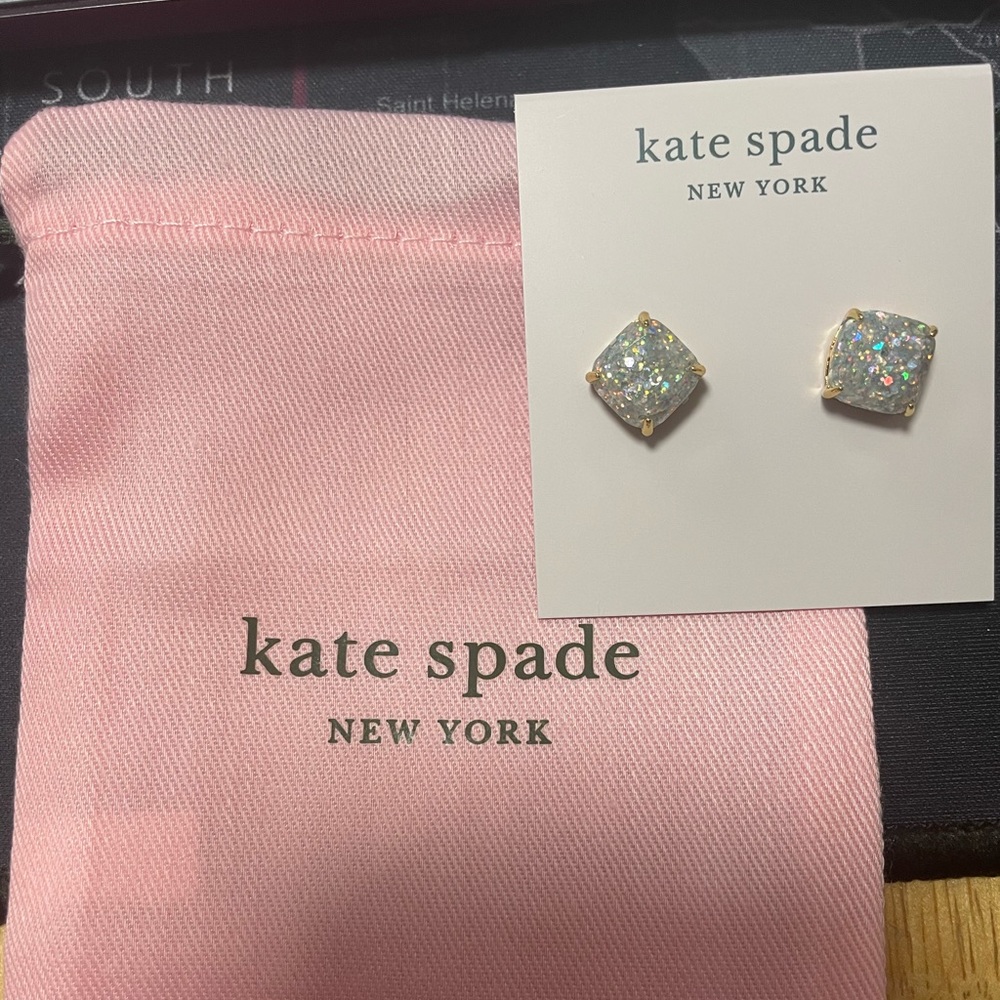 NWT Kate Spade Sparkly Stud Earrings